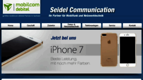 What Seidel-communication.de website looked like in 2018 (6 years ago)
