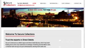 What Securecollections.com website looked like in 2018 (6 years ago)