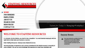 What Staffing-resources.com website looked like in 2018 (6 years ago)