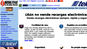 What Segutae.com.mx website looked like in 2018 (6 years ago)