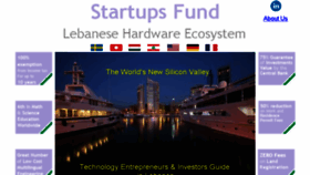 What Startupsfund.org website looked like in 2018 (6 years ago)