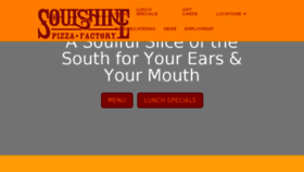 What Soulshinepizza.com website looked like in 2018 (6 years ago)