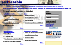 What Sell2arabia.com website looked like in 2018 (6 years ago)