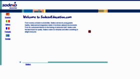 What Sodexoeducation.com website looked like in 2011 (12 years ago)