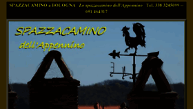 What Spazzacamino-bologna.com website looked like in 2018 (6 years ago)