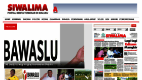 What Siwalimanews.com website looked like in 2018 (6 years ago)