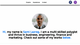 What Samilazreg.com website looked like in 2018 (6 years ago)