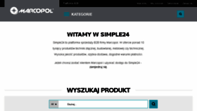 What Simple24.pl website looked like in 2018 (6 years ago)
