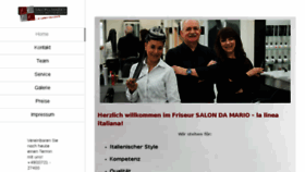 What Salon-damario.de website looked like in 2018 (6 years ago)