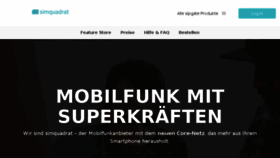 What Simquadrat.de website looked like in 2018 (6 years ago)