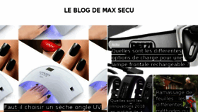 What Secumax.fr website looked like in 2018 (6 years ago)