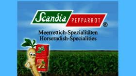 What Scandia.de website looked like in 2018 (6 years ago)