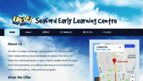 What Seafordelc.com.au website looked like in 2018 (6 years ago)