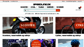 What Speedline.dk website looked like in 2018 (6 years ago)