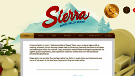 What Sierracheese.com website looked like in 2018 (6 years ago)