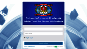 What Siakad.stie-aub.ac.id website looked like in 2018 (6 years ago)