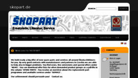 What Skopart.de website looked like in 2018 (6 years ago)