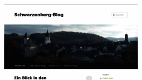 What Schwarzenberg-blog.de website looked like in 2018 (6 years ago)
