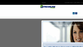 What Streamlinemortgageusa.com website looked like in 2018 (6 years ago)