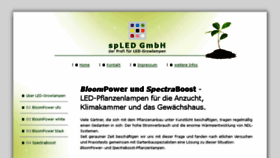 What Spled.de website looked like in 2018 (6 years ago)