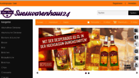 What Suesswarenhaus24.de website looked like in 2018 (6 years ago)