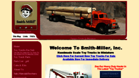 What Smithmillertoytrucks.com website looked like in 2018 (6 years ago)