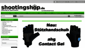 What Shootingshop.de website looked like in 2018 (6 years ago)