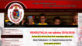 What Sp1kostrzyn.pl website looked like in 2018 (6 years ago)