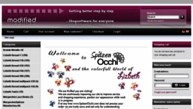 What Spitzenocchi.com website looked like in 2018 (6 years ago)