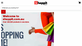 What Shoppit.com.au website looked like in 2018 (6 years ago)