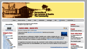 What Sanlorenzobudrio.it website looked like in 2018 (7 years ago)