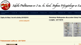 What Sp3lezajsk.pl website looked like in 2018 (6 years ago)