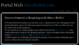 What Sitesdosul.com website looked like in 2018 (6 years ago)