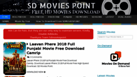 What Sdmoviespoint.club website looked like in 2018 (6 years ago)