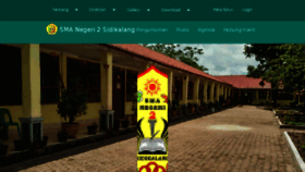 What Sman2sidikalang.sch.id website looked like in 2018 (6 years ago)