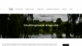 What Shuttington-alvecote.org.uk website looked like in 2018 (6 years ago)