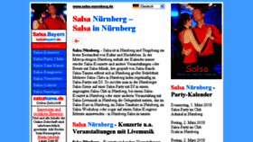 What Salsa-nuernberg.de website looked like in 2018 (6 years ago)