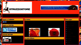 What Struzzostore.it website looked like in 2018 (6 years ago)