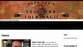 What Southernfolkmagic.com website looked like in 2018 (6 years ago)