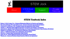 What Stemjock.com website looked like in 2018 (6 years ago)