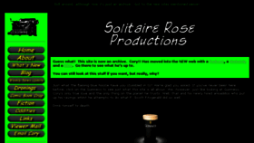 What Solitairerose.com website looked like in 2018 (6 years ago)