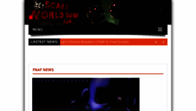 What Scaryworldgame.com website looked like in 2018 (6 years ago)