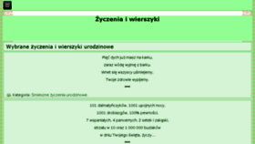What Swiat-zyczen.pl website looked like in 2018 (6 years ago)