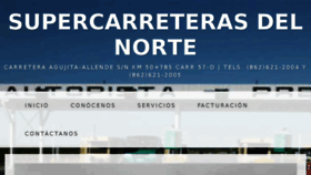What Supercarreteras.com website looked like in 2018 (6 years ago)