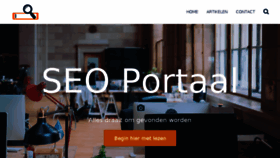 What Seoportaal.nl website looked like in 2018 (6 years ago)