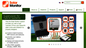 What Solarmonitor.cz website looked like in 2018 (6 years ago)