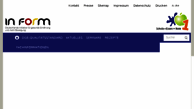 What Schuleplusessen.de website looked like in 2018 (6 years ago)