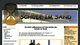 What Schule-im-sand.de website looked like in 2018 (6 years ago)