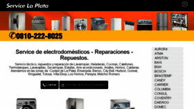 What Service-laplata.com.ar website looked like in 2018 (6 years ago)
