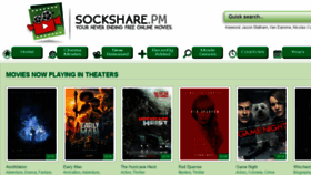 What Sockshare.pm website looked like in 2018 (6 years ago)